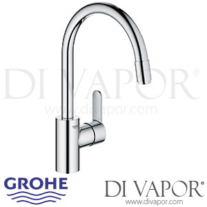 Grohe Eurostyle Cosmopolitan Single-Lever Sink Mixer (1/2 Inch) - 2017 to 2020 - Spare Parts 31126004 GEN1